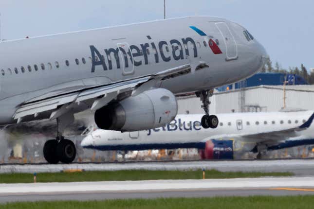 Image for article titled American Airlines to Allow Crew Members to Wear Black Lives Matter Pins