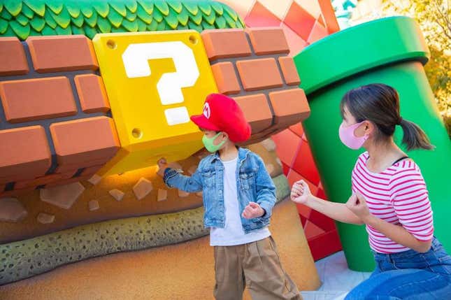 Imagen para el artículo titulado Super Nintendo World finalmente abrió sus puertas en Japón