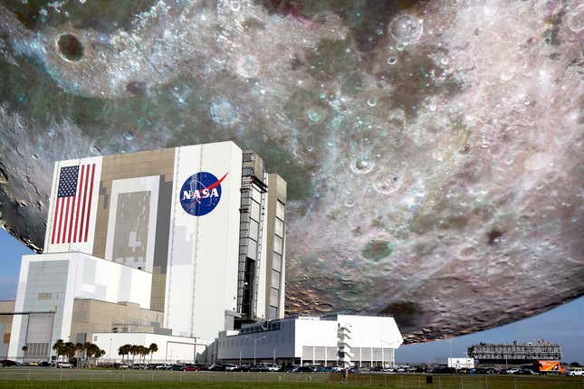 Image for article titled NASA Acquires Moon For Kennedy Space Center Exhibit