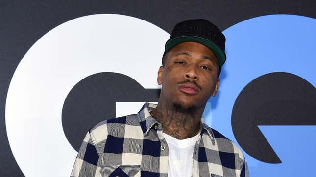 YG attends GQ and LeBron James Celebrate All-Star Style on Feb. 14, 2015, in New York City. 