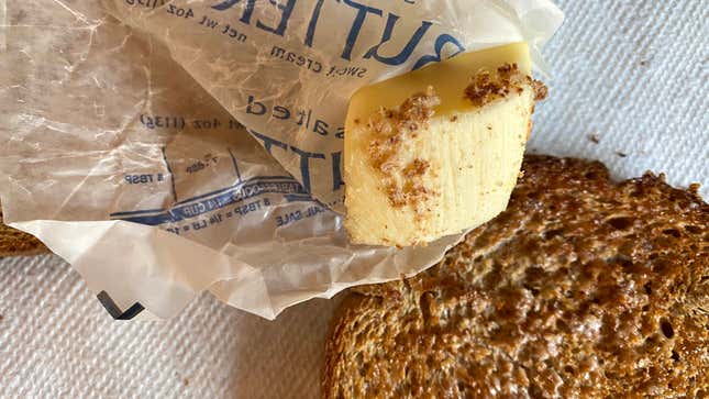 Image for article titled Stick it: The best way to butter toast