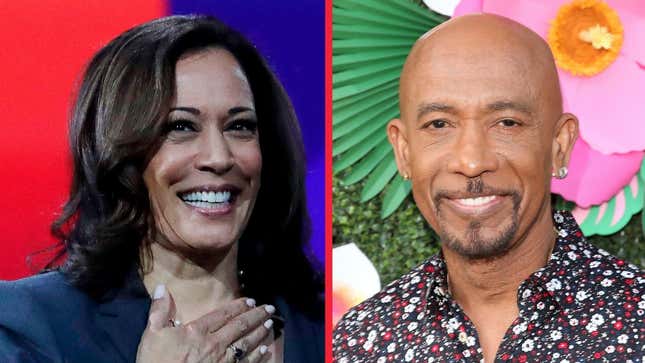Image for article titled Sorry to Be Mrs. Late but Kamala Harris Dated Montel Williams????