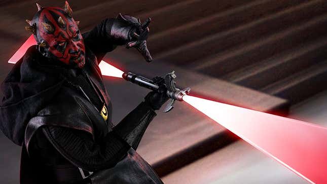 Watch out, Maul, you’ll have someone’s eye out with that.