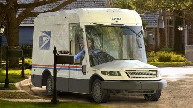 Image for article titled There Are Still Some Questions About The New USPS Mail Truck