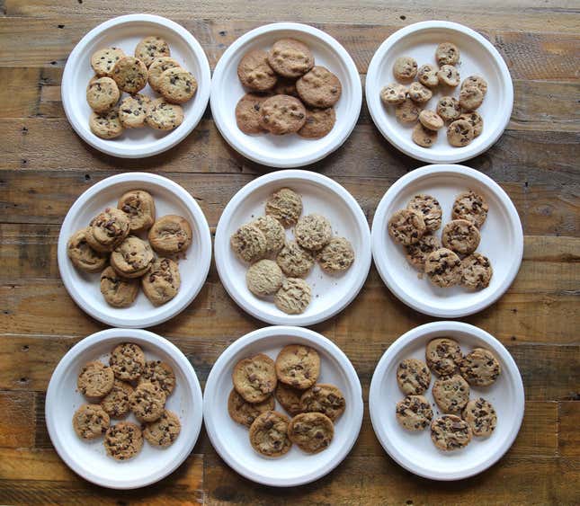 Image for article titled A blind taste test to determine the best store-bought chocolate chip cookie
