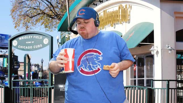 Image for article titled Cubs Fans Now Too Fat To Attend Games