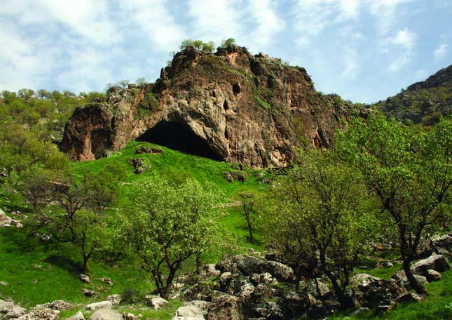 La cueva de Shanidar.
Foto: Graeme Barker