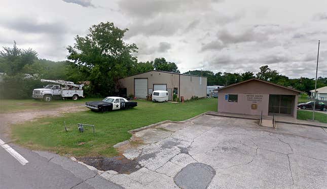 Stringtown, visto en Google Street View.