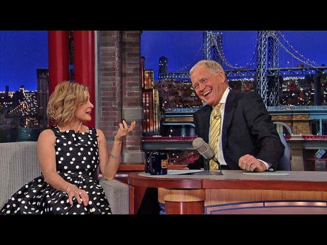 Watch Amy Sedaris and David Letterman Talk About His Dying Dog