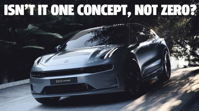 Image for article titled Lynk &amp; Co Has A New Battery Electric Concept With A Range Of 435 Miles