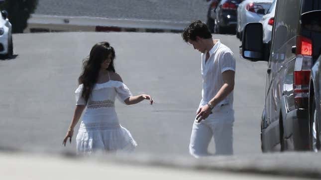 Image for article titled Camila Cabello and Shawn Mendes Are... Dating?