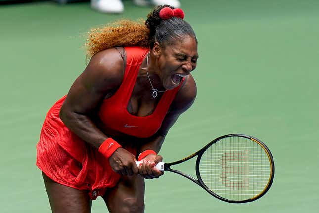 Like many of us, Serena Williams has been quarantined with a child for months.