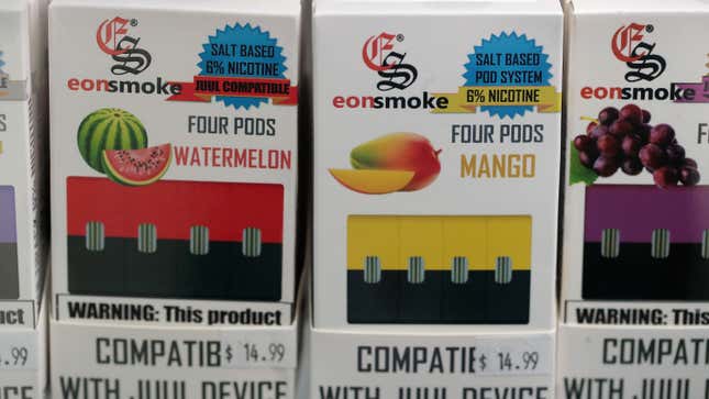Eonsmoke is one of the nine companies now being sued by North Carolina for allegedly marketing their products to kids. 