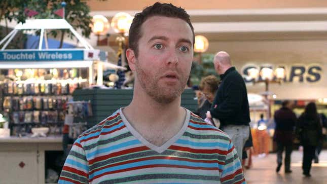 Image for article titled Wrong Turn Finds Man On Poor Side Of Mall