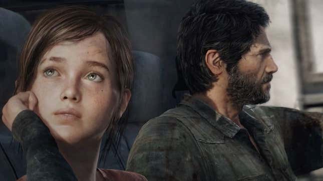 Elle and Joel in The Last of Us Part One