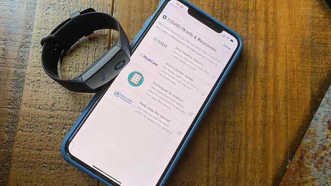 Fitbit is also working with researchers to find ways to detect covid-19 early.