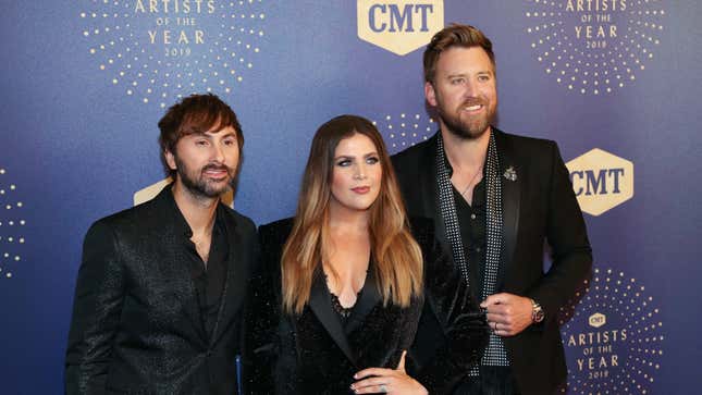 Image for article titled Lady Antebellum changes band name over seemingly obvious slavery-era implications of the old one