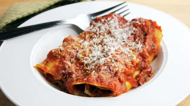 Image for article titled Try homemade manicotti, a festive meal during holiday limbo