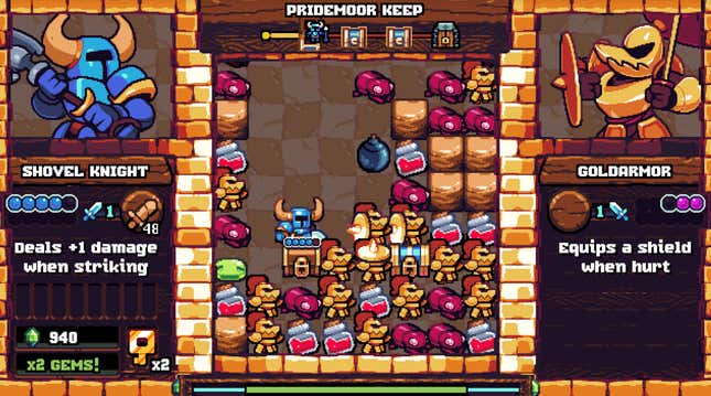Image for article titled Shovel Knight Is Getting A Puzzle Spin-Off Called Shovel Knight Pocket Dungeon