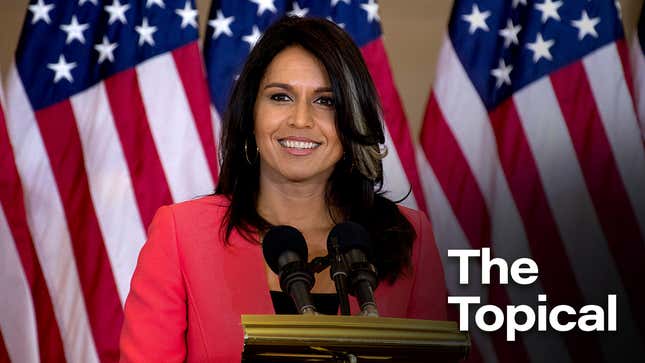Image for article titled Tulsi Gabbard Named Democratic Nominee After Discovery Of Obscure Rule That Grants Nomination To Whoever Wins 0.7% Of The Vote In Missouri