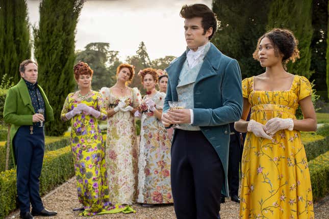 Image for article titled Shondaland’s Bridgerton rips the bodice right off