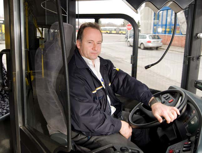 Image for article titled Area Bus Driver Would Prefer Not To Say &#39;You’re Welcome&#39; For Thousandth Time Today