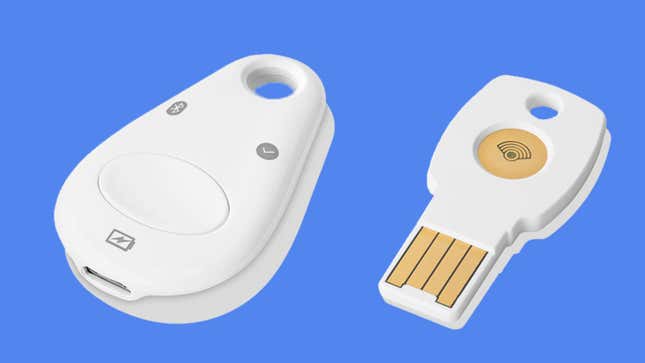 Image for article titled Google Recalls Physical Security Keys After Discovery of Bluetooth Vulnerability