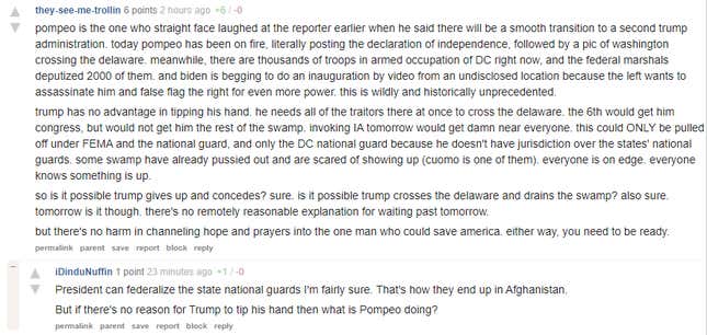 Image for article titled Trump's Extremist Fansite 'The Donald' Is Going Through Some Shit