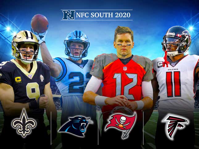 Image for article titled The Deadspin 2020 NFL Previews, NFC South: All Eyes on Tompa Bay &amp; Brees’ Last Stand