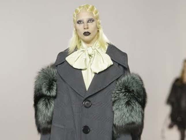 Yass Gaga Yass: Lady Gaga Skulked Down the Runway for Marc Jacobs