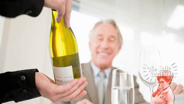 Image for article titled Ask the Salty Waitress: Do I really need to tip the full amount on an overpriced bottle of wine?