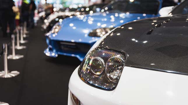 Image for article titled Toyota Brought the Most Iconic Modified Supras to Celebrate the 2020 Supra in Japan