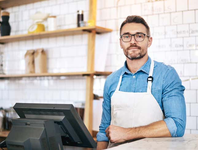 Image for article titled Barista Gets Sick Little Thrill Telling Coffee Shop Customers There No Restroom