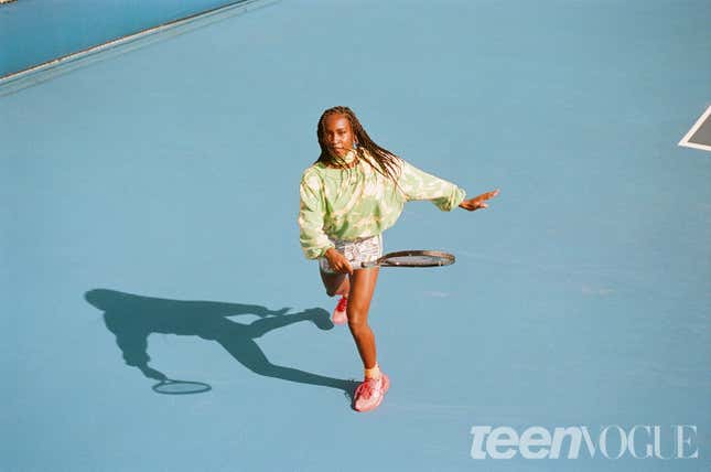 Image for article titled Has Coco Gauff Got Next? The 15-Year-Old Tennis Phenom Lands the Cover of Teen Vogue