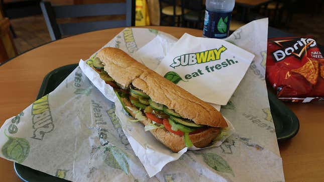 Image for article titled Subway is a grocery store now?