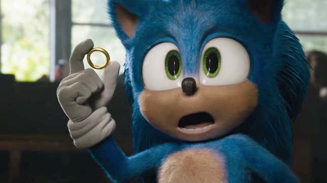 Sonic’s gone gold. 