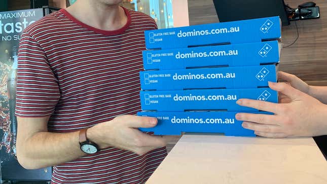 Image for article titled Domino&#39;s Tests Cashless Stores in Australia as the World Ditches Paper Money