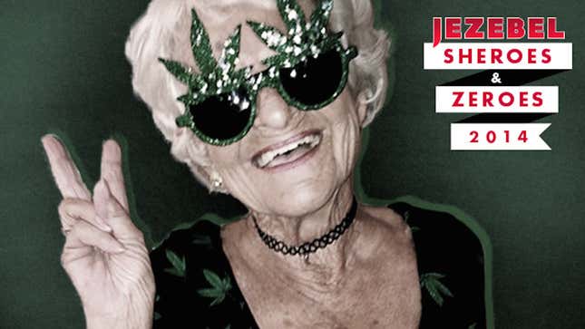 Image for article titled Baddie Winkle, Trill Weed Grandma, Stealing Your Man Since 1928