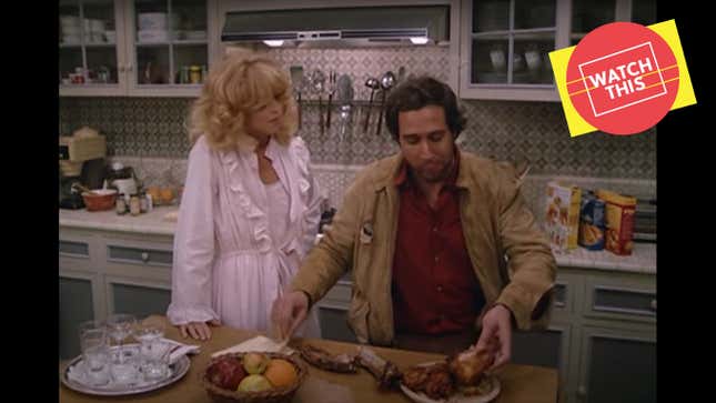 Image for article titled Why didn’t we get more comedies pairing Chevy Chase and Goldie Hawn?