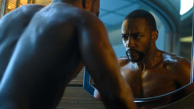 Anthony Mackie as the latest Takeshi Kovacs in Altered Carbon. 