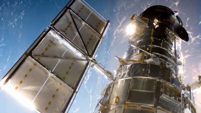 The Hubble Space Telescope has been taking pictures of outer space 24 hours a day, seven days a week for the last 30 years. 