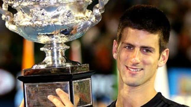Image for article titled Roger Federer On Winning Australian Open: &#39;I&#39;m Not Roger Federer, I&#39;m Novak Djokovic&#39;