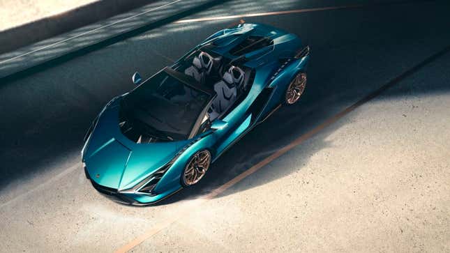 Nuevo Lamborghini Sián: un superdeportivo híbrido con partes impresas en 3D