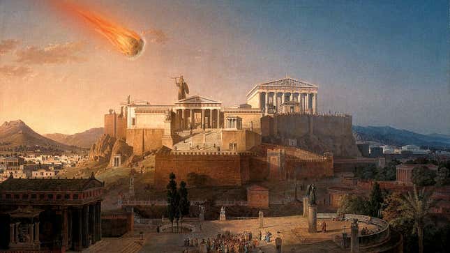 Image for article titled Scientists Locate Impact Crater From Asteroid That Destroyed Roman Empire