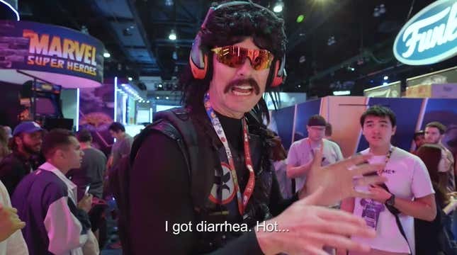 Image for article titled Dr Disrespect Doesn&#39;t Seem To Be Taking His Twitch Ban Very Seriously