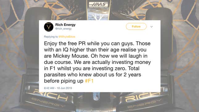 Image for article titled Rich Energy Is Tweeting Through It