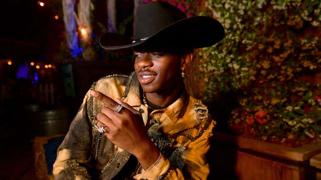 Image for article titled Lil Nas X surprised an elementary school with &quot;Old Town Road&quot; and the kids lost their minds