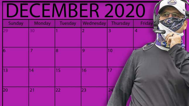 Image for article titled In 2020 things, John Harbaugh doesn&#39;t know what day it is, but who does?