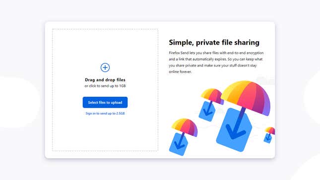Image for article titled The Best Ways to Send Huge Files to Other People
