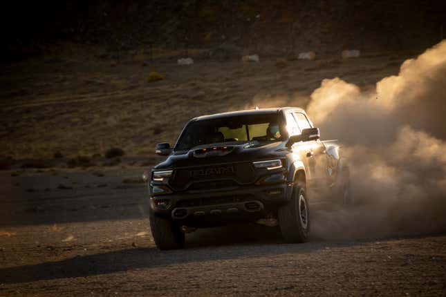 Image for article titled The 2021 Ram 1500 TRX Is Awesome Off-Road And Not So Great At Anything Else